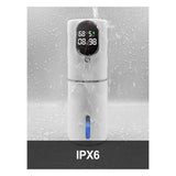 Automatic Soap Dispenser 5-Level Adjustment IPX6 Water- Foam Soap Dispenser LED Time and Temperature V1369-AZ3-W-11787