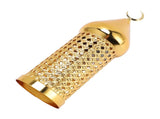 Gold Wind Lamp Handmade Retro Hollow Wind Lamp Iron Lantern for Wedding Party Decoration M V1294-YM0901-3115250011712