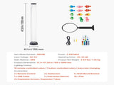 Bubble Tube Lamp 16 Color 1.2 m Sensory Aquarium Lamp for Relief Calming V952-LDSQPDLS48YCRIJF7001V9