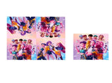 K-pop Demon Hunters Birthday Party Decorations Set - Banner, Cake Topper, Balloons for Kids Theme V1237-ZY-203-3176