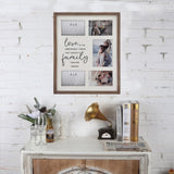 Love Is Family' Wall Hanging Photo Gallery Collage 40x49cm V637-56019PFR