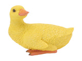Duck Ornament Resin Weather Resistant Cute Vivid Expression Duck Statues Sculpture for Garden Yard V1294-YM0703-3111230035611