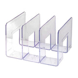 Handbag Organizer Household Transparent Bag Storage Rack Bed Room PC Mini Purse Shelf 3 Section V1294-YM0703-3117230123711