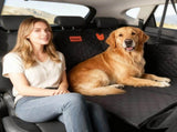 Pawz Dog Car Seat Cover Pet Back Seat Hammock Safety Protector Waterproof PT1385-BK-AU
