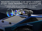 KF29 FPV remote control truck, camera remote control 128 scale RC truck, app controlled RC V1102-823-48710-BLU-THREEBATTERIES
