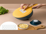Vegetable Grater Multifunctional Adjustable Thickness User Friendly Potato Cutter for Kitchen V1294-YM0901-3118240102411