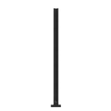 Glass Clamp, 41.34" Height Glass Railing Bracket for 0.39 "-0.47 " Thickness Tempered Glass, 304 V952-BLLGZHS105CM0PM4VV0