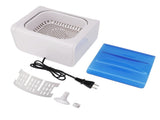 Ultrasound Cleaner 1.4L 70W 304 Stainless Steel Portable Jewelry Cleaning Machine with Timing US V1294-YM0901-3113230414711