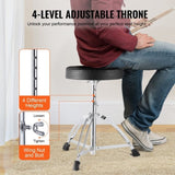 VEVOR Adult Drum Set, 5-Piece, 558.8 mm Complete Full Size Drum Kit with Bass Toms Snare Floor Drum V952-WJTJZG5JT22HFIWG5V0