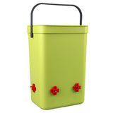 Chicken Waterer 4 Drinking Spouts Large Capacity Automatic Chick Drinker Waterer for Poultry Feeding V1294-YM0703-3111230123111