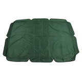 Outdoor Swing Canopy Waterproof Porch Top Cover Replacement UV Proof for Patio Yard Chair Dark Green V1294-YM0718-3111220247512