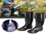 1 Pair Rainshoes Waterproof NonSlip Labor Rain Boot for Garden Farmland Livestock Husbandry V1294-YM0901-3111210030911
