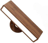 Battery Operated Wall Sconces Set of 2, Rechargeable Wood Wall Lights, Stick On V1263-JX-5776