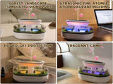 Humidifiers - Aromatherapy Humidifier - Bedroom Humidifier - With 7-Color Night Light and Music V1188-MS-313-0634