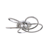 Irie Dimmable 5 Lights LED Ceiling Light - Chrome V558-LL002CL012CH
