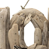 Hand-Made Driftwood 'Home' Wall Art 44x3cm V637-33764HOM