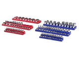 Magnetic Socket Organizer Set, 6PCS Socket Holder, 1/4'', 3/8'' & 1/2'' Metric SAE Socket Trays with V952-TTJCXSHL6JTC3DNUPV0