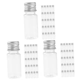 Plastic Test Tubes with Screw Caps Transparent for Candy and Bath Salt Storage V1369-AZ3-W-18069