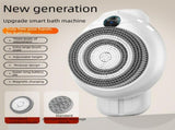 Wall Mount Automatic Electric Body Bath Brush Hands Free Smart Shower Scrubber with Adjustable V1265-JJ-30