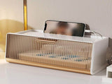 Wall Mounted WIFI Router Storage Box Great Capacity Power Strip Power Socket Cable Storage Case for V1294-YM0703-3117230123413