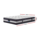Giselle Bedding 30cm Mattress Pocket Spring King Single MATTRESS-0606-KS