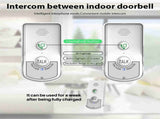Wireless Doorbell Intercom Rechargeable Smart Intercom Doorbells for Home Real Time 3 Volume Levels V1294-YM0901-HS7009-W-2