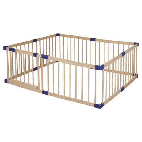 BoPeep Kids Playpen Wooden Baby Safety Large KD1082-L