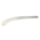 24" French Curve Ruler - Aluminum Alloy Sewing & Pattern Making Ruler with Clear Scale for Quilting, V1369-AZ3-W-15070
