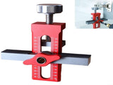 2-in-1 Cabinet Door Mounting Jig & Rebound Device Tool with Bag, Installation Positioner for V1192-AZ-W-2880