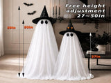 2Packs Halloween Decorations Outdoor,Halloweens Party Decoration Indoor,Spooky Ghost with Remote V1107-129-30827