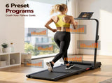 Everfit 3 in 1 Walking Pad Treadmill 12% Incline Under Desk Foldable Treadmills for Home Gym With TMILL-380H-2INC-BK