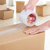 VEVOR Clear Packing Tape 24 Rolls 65 Yards Heavy Duty Clear Packing Tape 2.7 Mil V952-3YCXFXJDTM24YMKX1V0