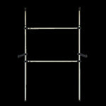 Heavy Duty Adjust Clothes Rail Storage Garment Shelf Hanging Display Stand Rack V63-837221