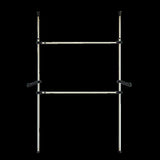Heavy Duty Adjust Clothes Rail Storage Garment Shelf Hanging Display Stand Rack V63-837221