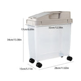 Airtight Pet Food Storage Container for Dog Cat Food Up to 10lbs Large Dry Food Bin with Measuring V1189-LWWAL-20260401-05494