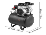 Air Compressor Compact Portable Oil Free Compressor 40L 90 PSI V952-WYWSKYJ40L14358ANV3