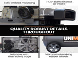 Unimac 70L 2.2kW Commercial Air Compressor, 280L/min 116PSI, Brushless Motor, Certified Tank, Long V219-TOLACMUM07BA