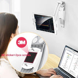 Tablet Stand Kitchen Desktop Aluminium Phone Tablet Stand Wall Mount Laptop Stand Large Clip V1263-JX-7789
