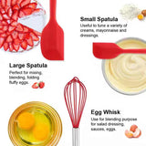 Grey 10-Piece Premium Silicone Kitchen Utensil Set - Heat Resistant, Non-Stick Cookware V888-ELOSUNG21309