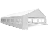 Wallaroo 12m x 6m Outdoor Event Gazebo Party Tent Marquee Wedding Canopy Shade - White GAZ-CPT-612