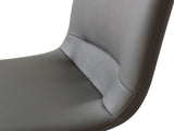 Levede Stackable Dining Chairs Kitchen Grey CH1093-4-DG