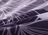 King Comforter Set, Dark Purple Floral 3-Piece Bedding, Soft Microfiber for All Seasons V745-MAB010862AJ3