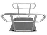 Kartrite 3ft Aluminium Wheelchair Ramp w/ Handrails 380kg Capacity 93.5cm Width WCR-01H-3FT-094-WHD