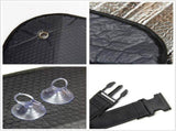 Car Windshield Sunshade Thicken 5-Layer UV Reflector Auto Front Window Sun Shade Visor Shield V1366-AZ2-W-07599