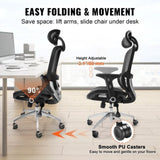 Mesh Chair, Adjustable High Back Desk Chair with Mesh Seat, Angle and Height Adjustable Home V952-XZKBYTQZYK00ZJ8S1V0