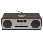 Majority Oakington Bluetooth, DAB Radio & CD Player-Walnut V398-MY-1000002729