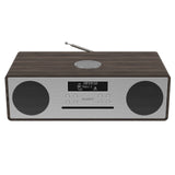 Majority Oakington Bluetooth, DAB Radio & CD Player-Walnut V398-MY-1000002729