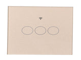 For Tuya Zigbee Light Switch 3Gang EU Remote Control Touch Switch 100240V 50HZ/60HZ V1294-YM0901-3113210139113