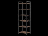Levede 6 Tier Bookshelf Tall Bookcase Storage Shelf Display Rack Living Room CH1169-6-WA-AU
