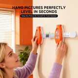 Picture Frame Hanging Balance Ruler Nail Positioning Angle Measurement Level Calibration V1232-XKPHC-001